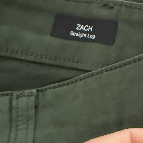 Mavi Zach jeans 38 x 34 in excellent like-new condition green - Picture 7 of 7